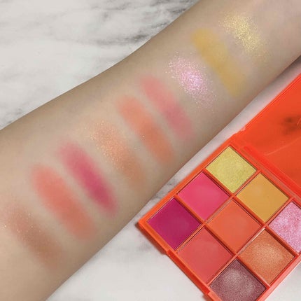 UR GLAM BLOOMING EYE COLOR PALETTE/U R GLAM/アイシャドウパレットを使ったクチコミ(3枚目)