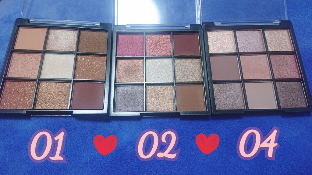 UR GLAM　BLOOMING EYE COLOR PALETTE/U R GLAM/アイシャドウパレットを使ったクチコミ（2枚目）