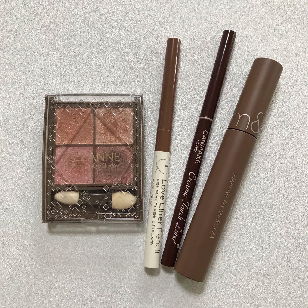 クリーミータッチライナー/キャンメイク/ジェルアイライナーを使ったクチコミ（1枚目）