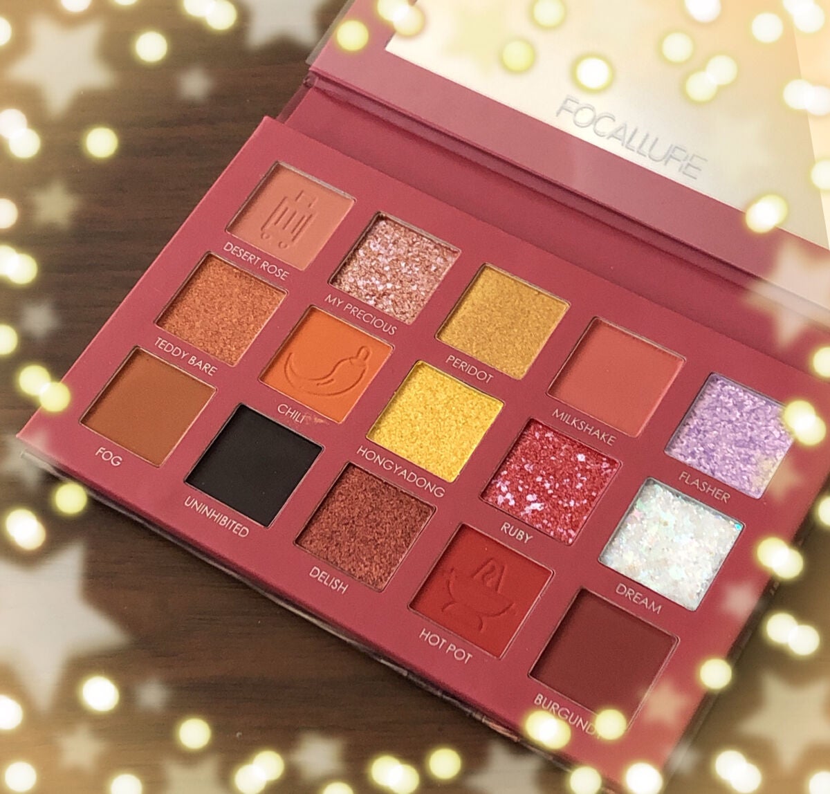 GO TRAVEL 15色アイシャドウパレット/FOCALLURE/アイシャドウパレットを使ったクチコミ(2枚目)