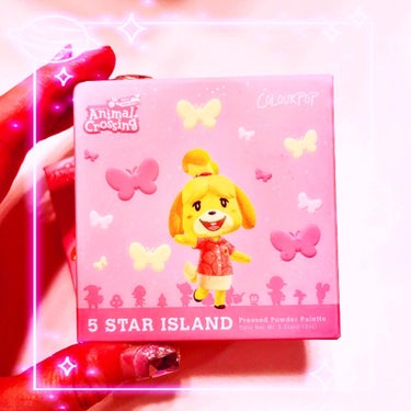 5 STAR ISLAND/ColourPop/パウダーアイシャドウを使ったクチコミ（1枚目）