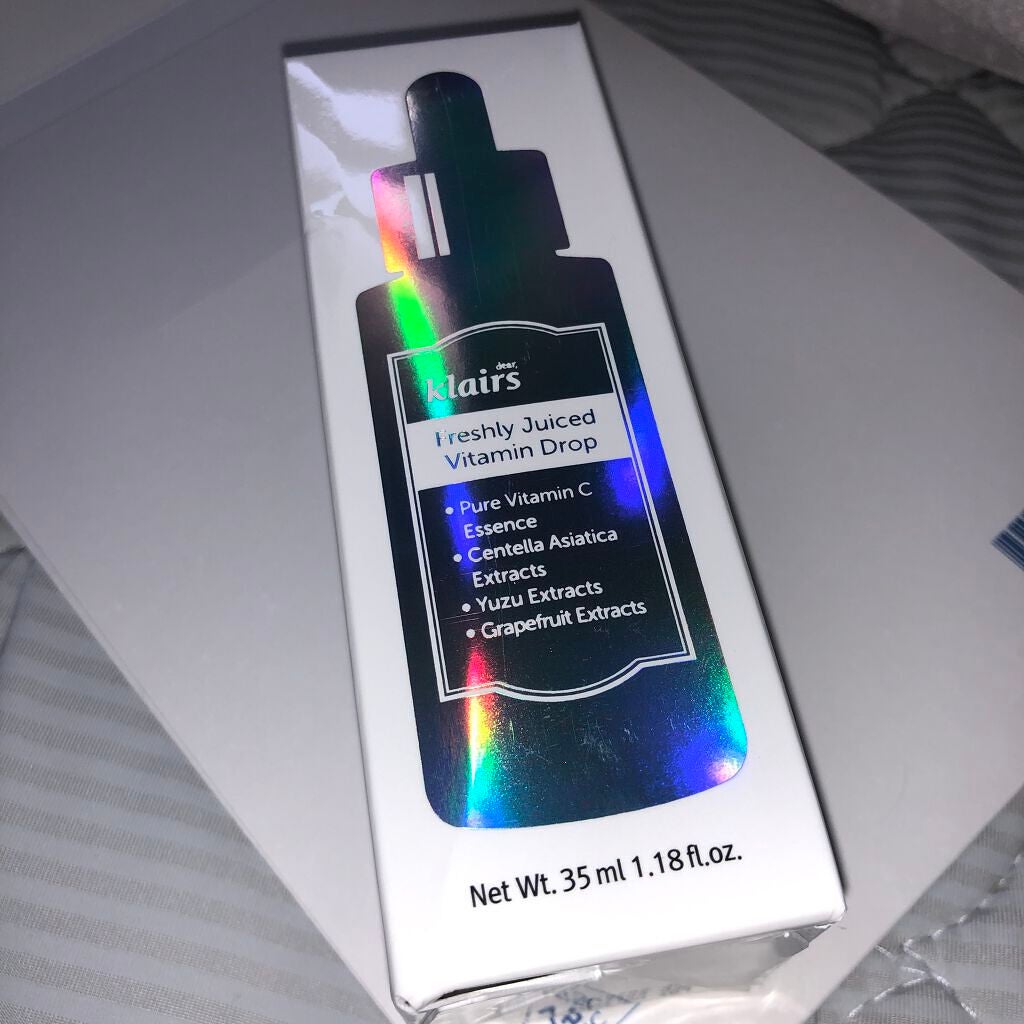 フレッシュリージュースドビタミンドロップ(35ml)/Klairs/美容液を使ったクチコミ(1枚目)