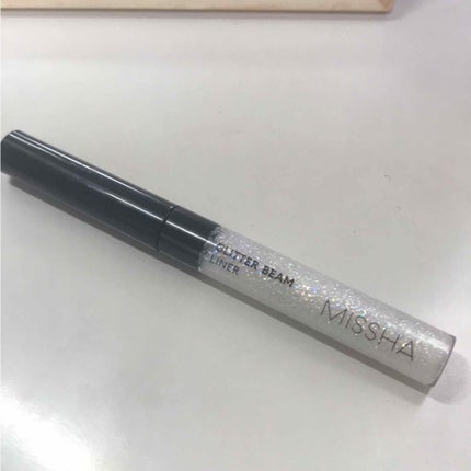 グリッタービームライナー/MISSHA/リキッドアイシャドウを使ったクチコミ(1枚目)