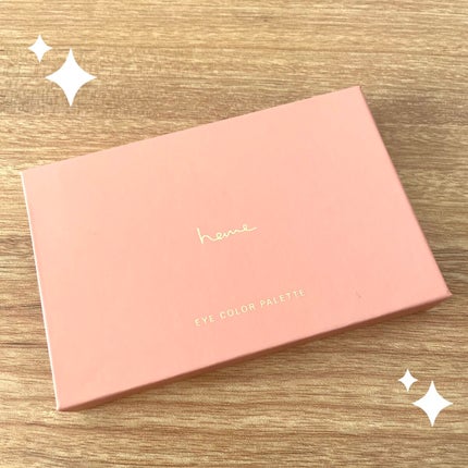 アイカラーパレット/heme/アイシャドウパレットを使ったクチコミ(3枚目)