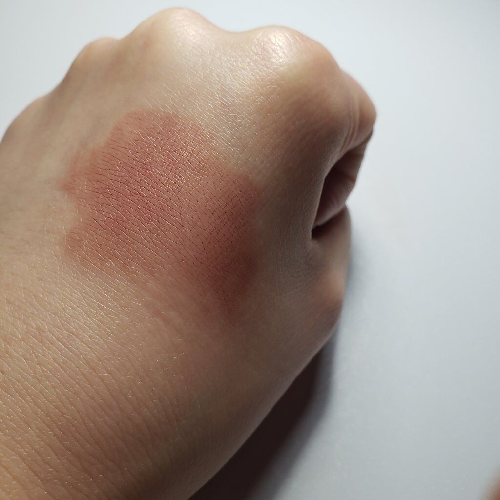 スーパーマットリップ＆チークマッド/INTO U/口紅を使ったクチコミ（3枚目）