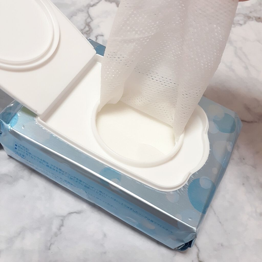 ワンダーハニー 爽快・洗顔&化粧水シート/VECUA Honey/クレンジングシートを使ったクチコミ（2枚目）