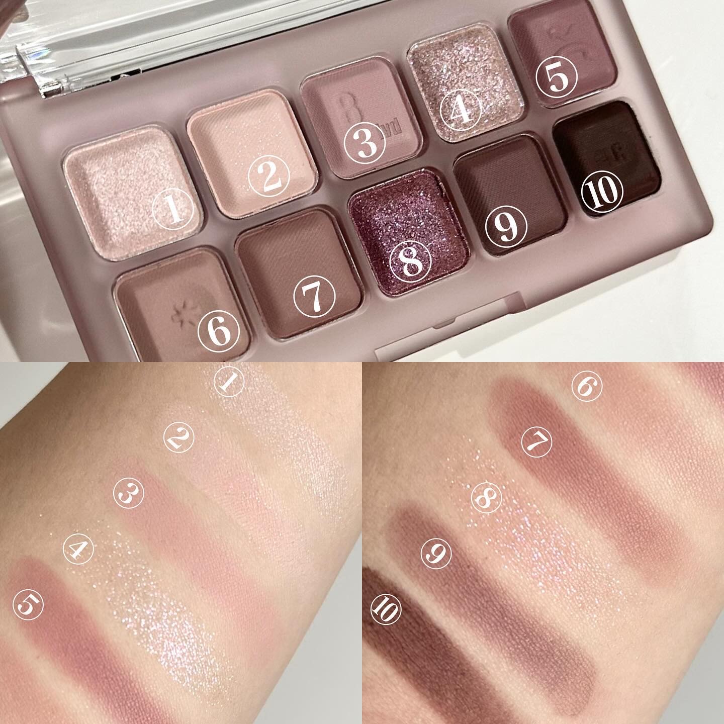 ムードキーボード/lilybyred/アイシャドウパレットを使ったクチコミ（3枚目）