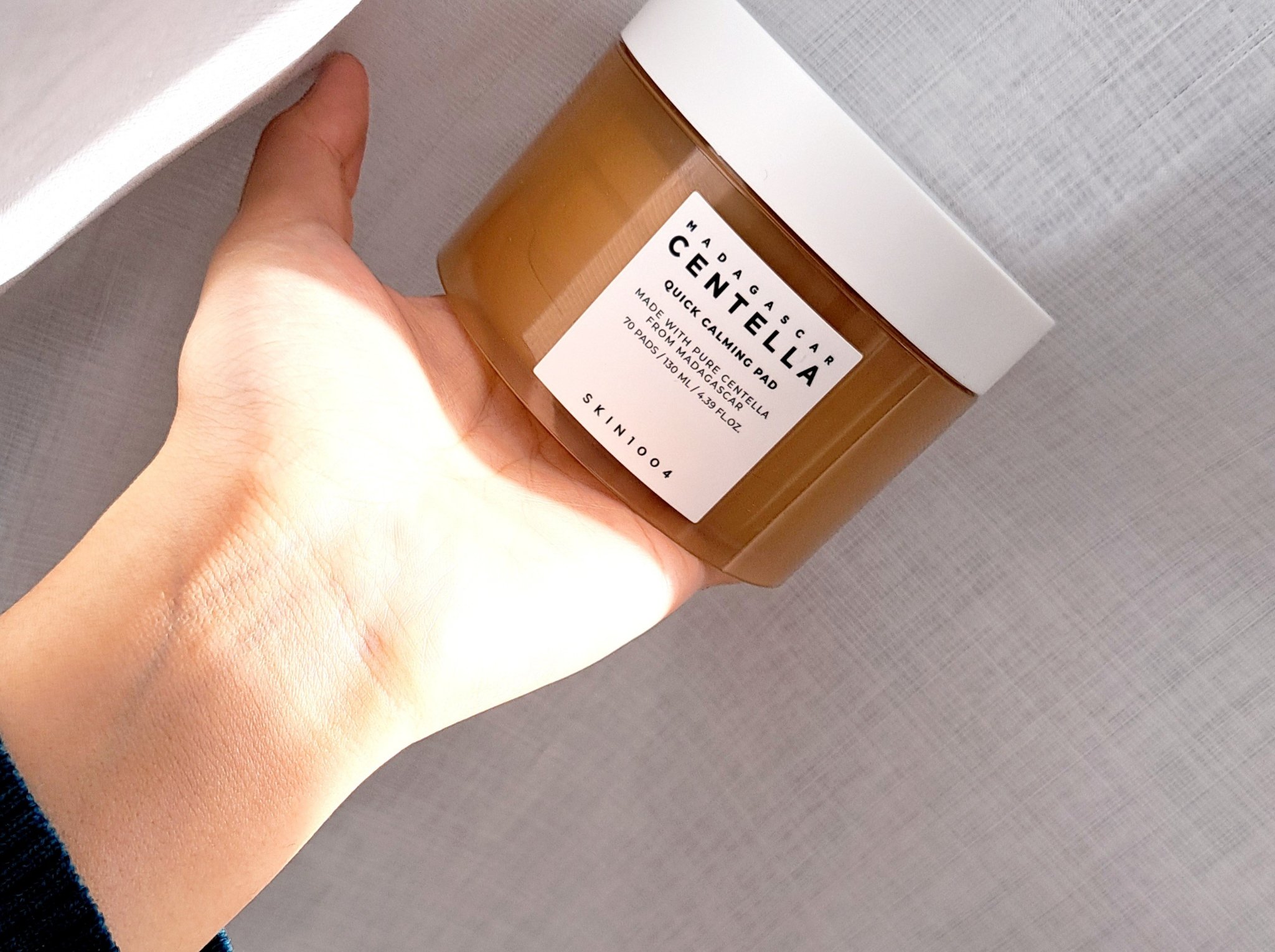 センテラ クイックカーミングパッド/SKIN1004/トナーパッドを使ったクチコミ（1枚目）