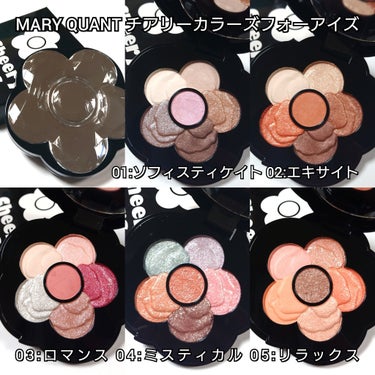 チアリー カラーズ フォー アイズ 02 エキサイト/MARY QUANT/アイシャドウパレットを使ったクチコミ（2枚目）