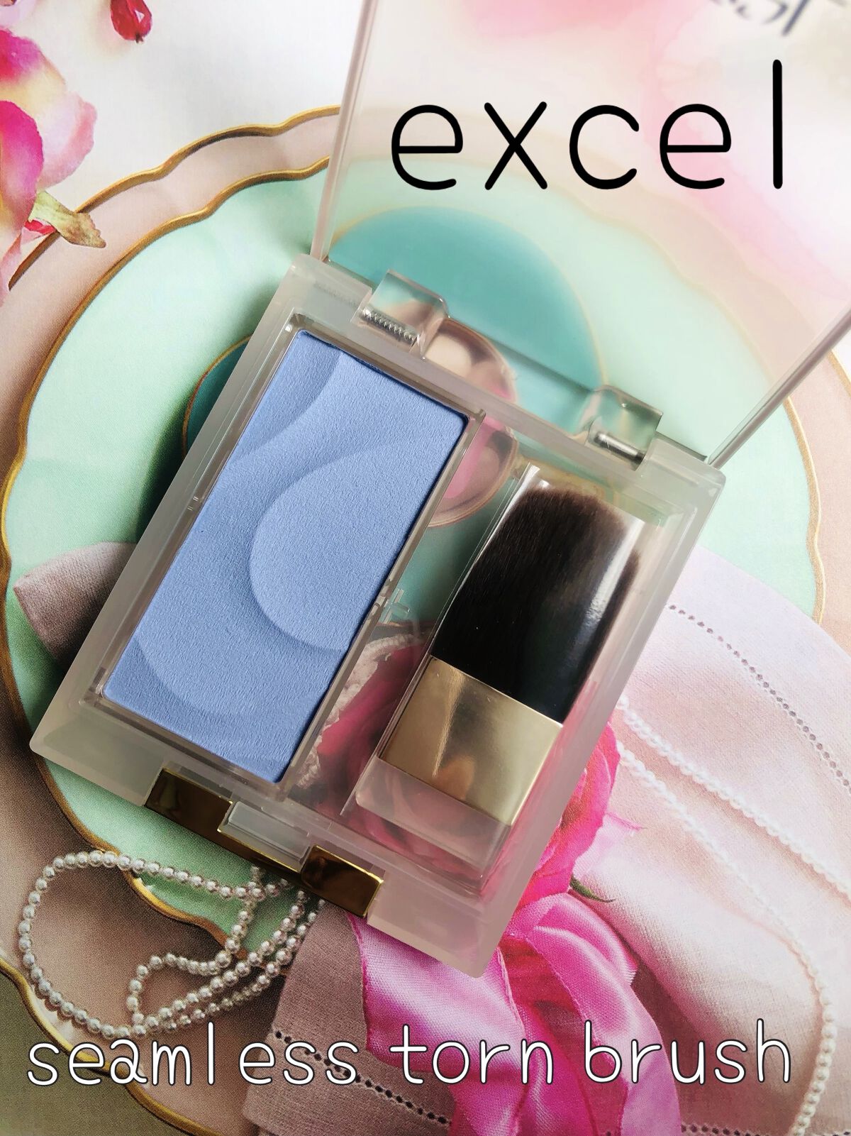 シームレストーン ブラッシュ/excel/パウダーチークを使ったクチコミ（1枚目）