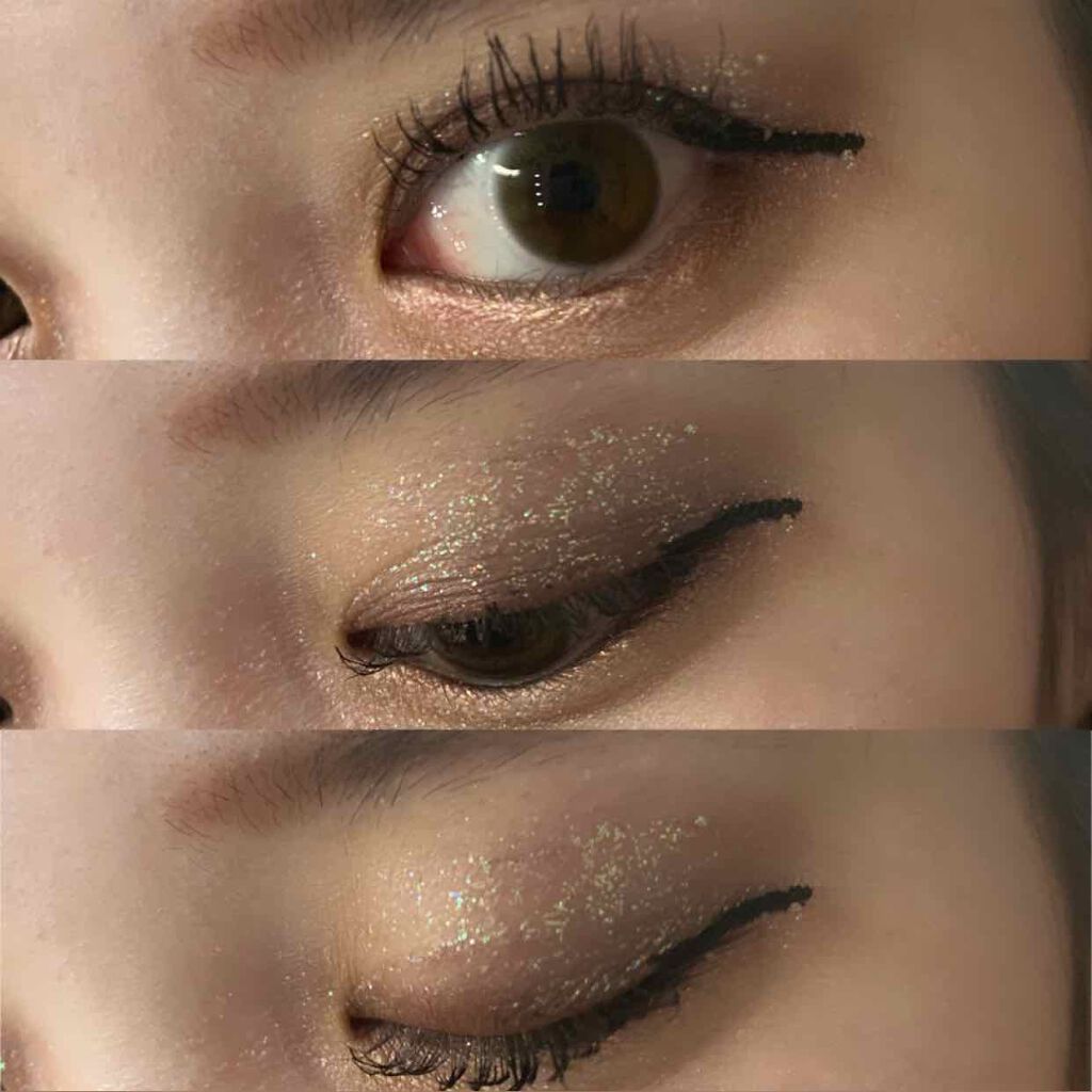 ミラーホリック リキッドアイズ/ETUDE/リキッドアイシャドウを使ったクチコミ(2枚目)