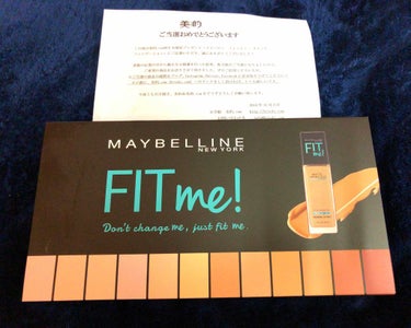 フィットミーリキッドファンデーション/MAYBELLINE NEW YORK/リキッドファンデーションを使ったクチコミ（2枚目）