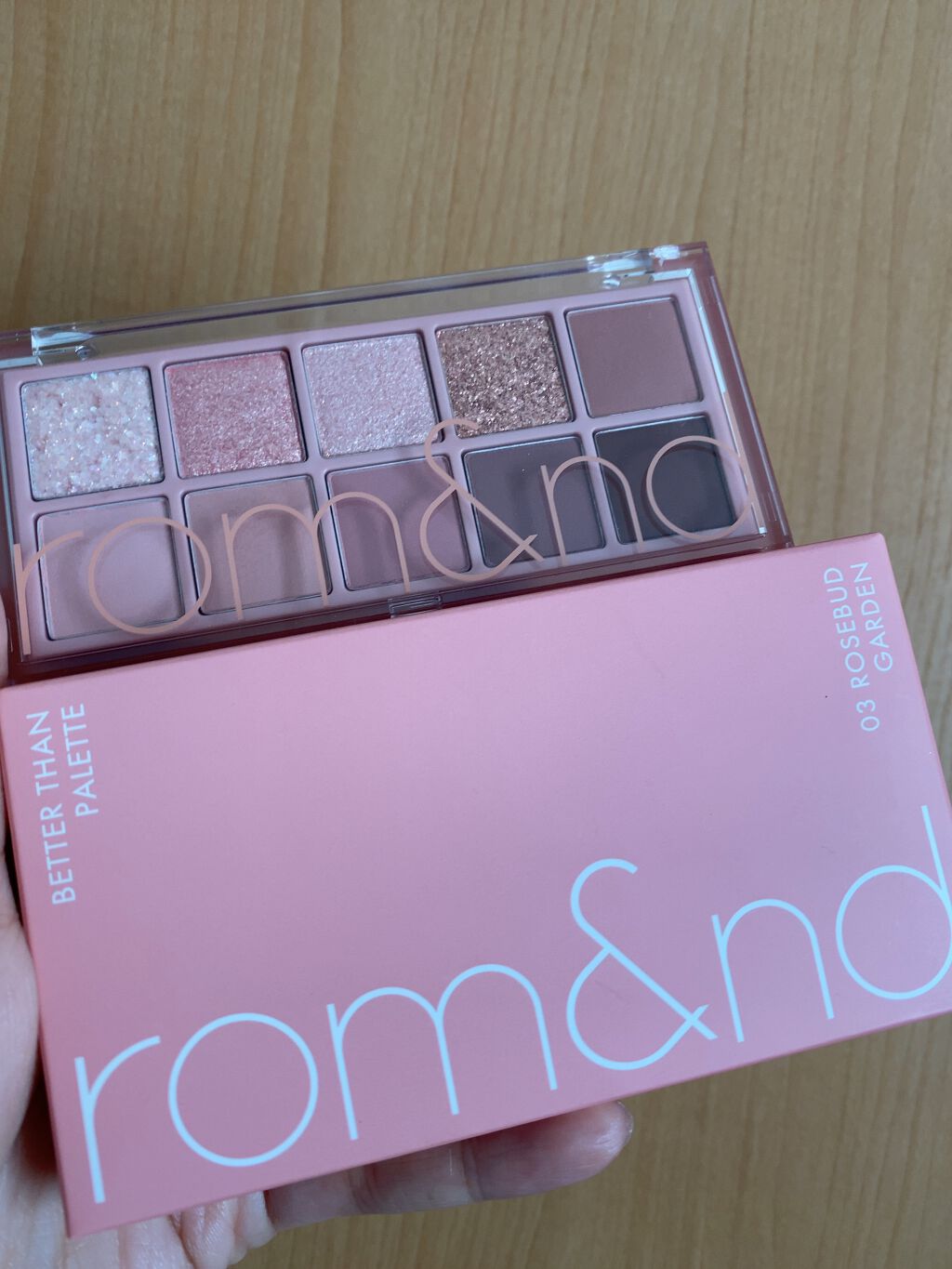 ベターザンパレット/rom&nd/アイシャドウパレットを使ったクチコミ（1枚目）