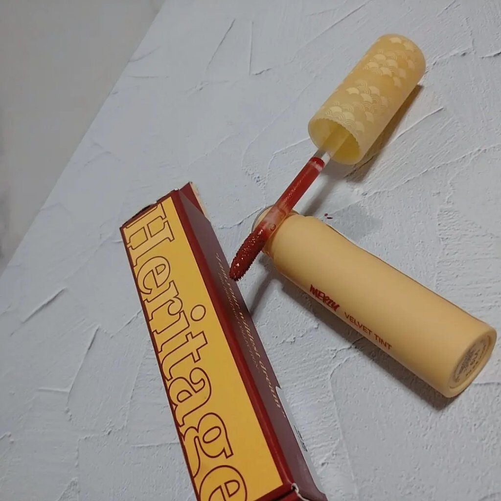 ザ ヘリテージ ベルベット ティント/MERZY/リップティントを使ったクチコミ(1枚目)