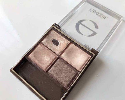 スキニーリッチシャドウ/excel/アイシャドウパレットを使ったクチコミ(2枚目)