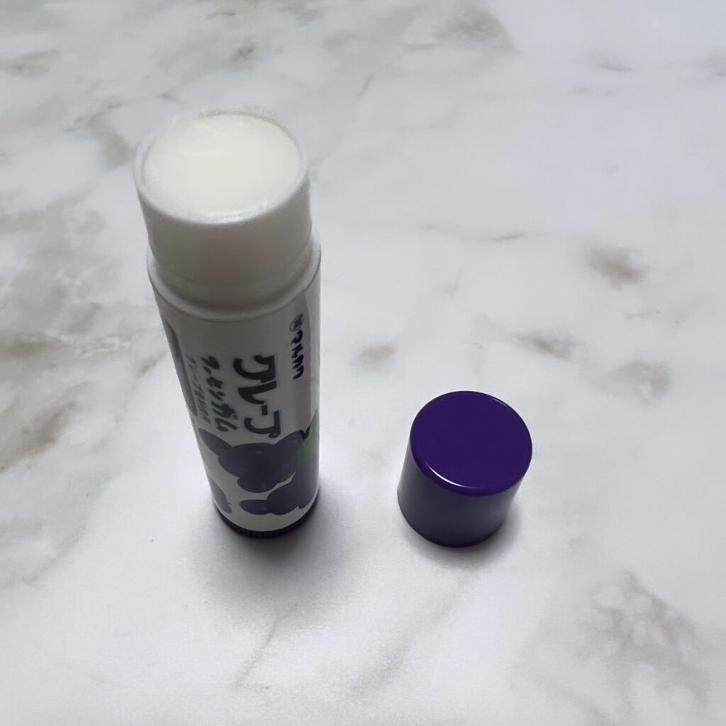 マルカワ グレープフーセンガム リップクリーム/RACE/リップケアを使ったクチコミ（3枚目）