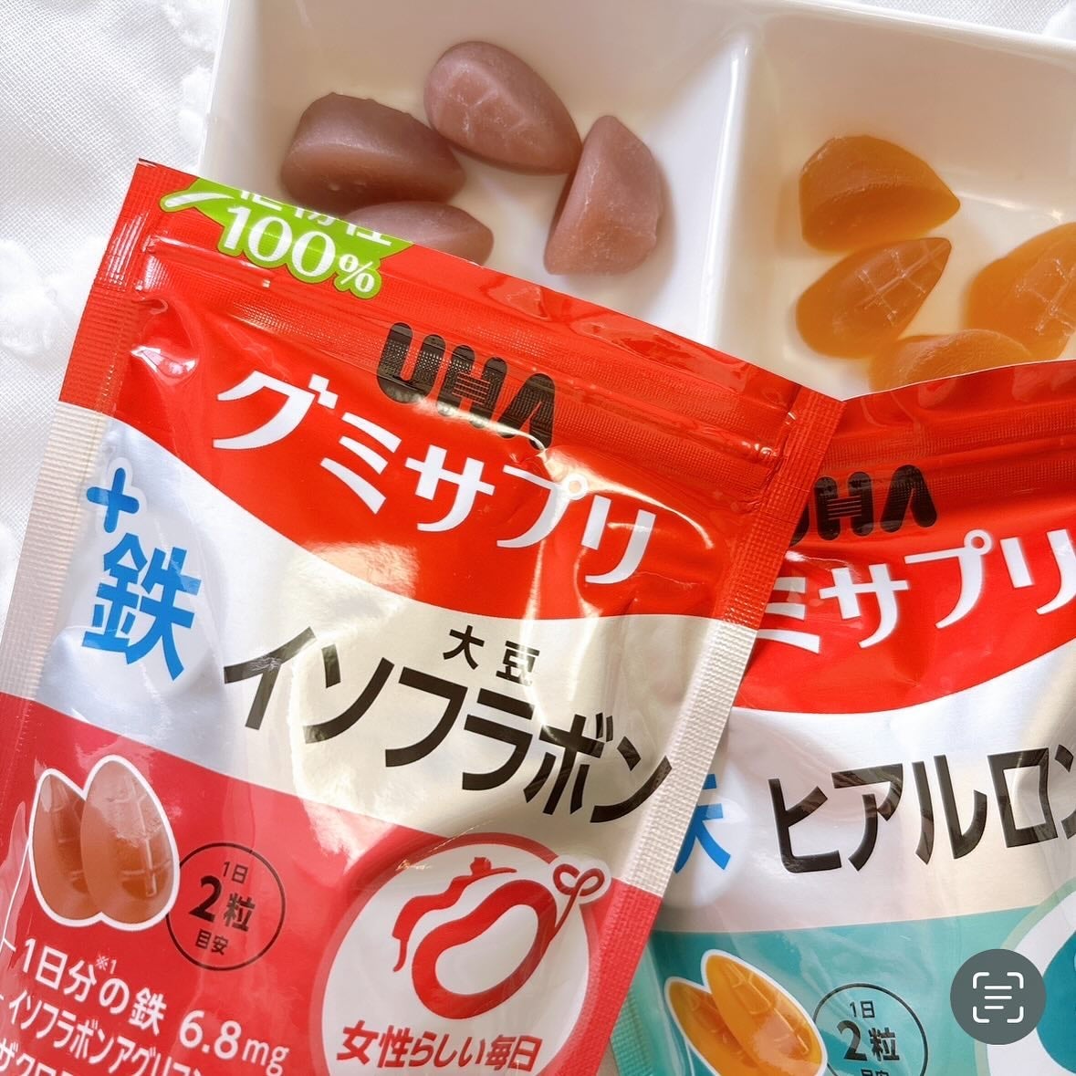 UHAグミサプリヒアルロン酸/UHA味覚糖/食品を使ったクチコミ(2枚目)