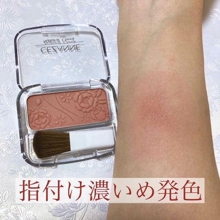 ナチュラル チークN/CEZANNE/パウダーチークを使ったクチコミ(3枚目)