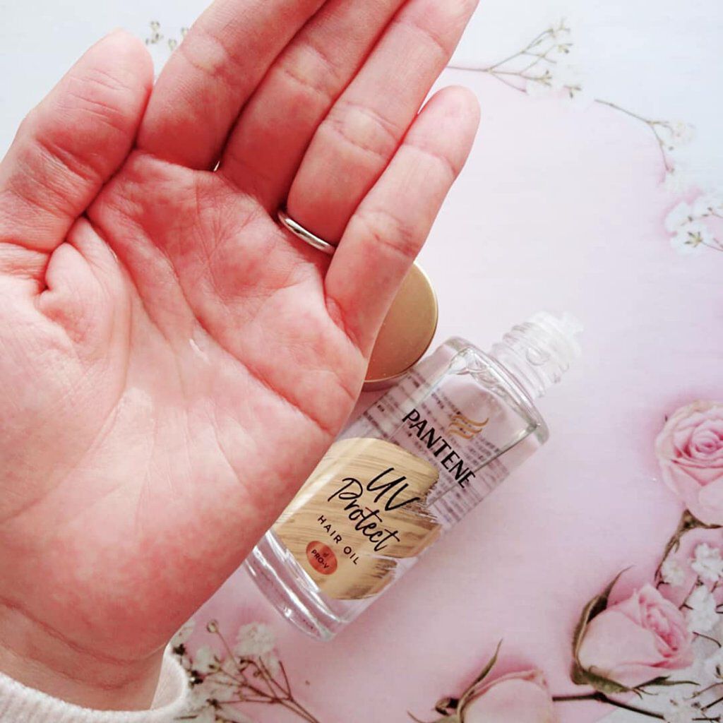 UVカット ヘアオイル/パンテーン/ヘアオイルを使ったクチコミ(4枚目)