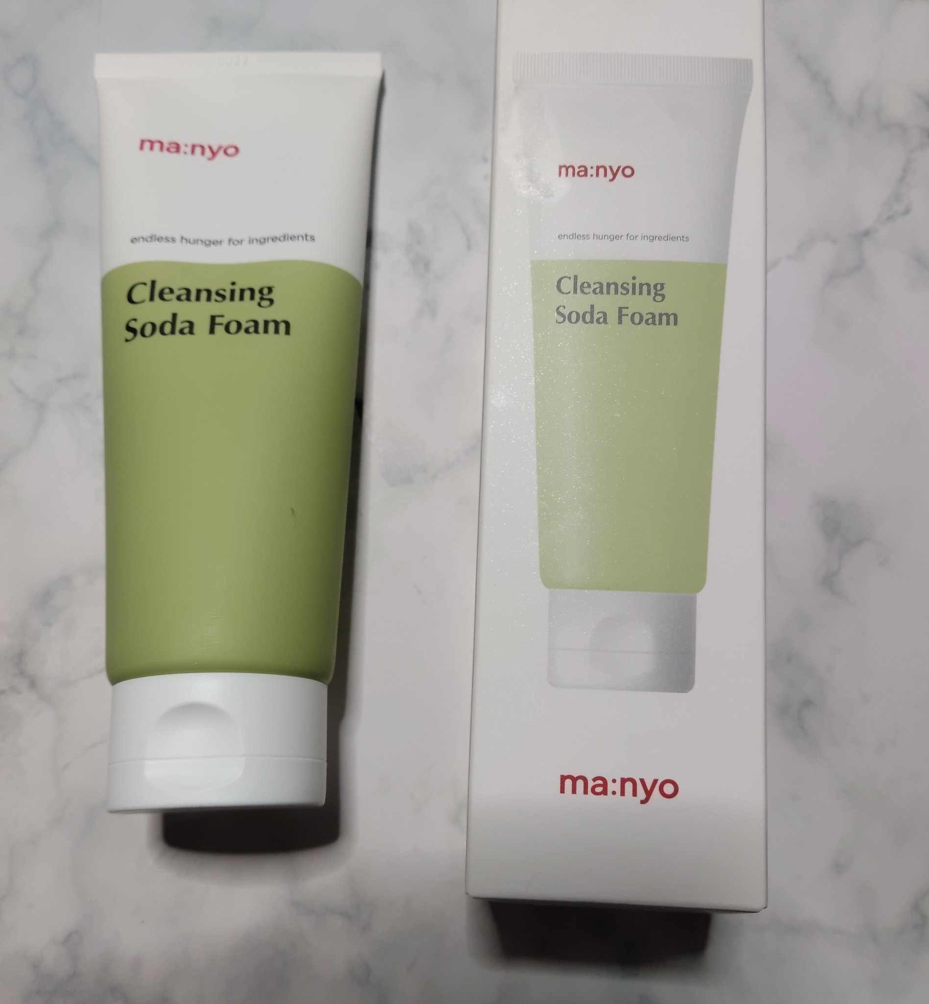 ソーダ洗顔料/manyo/洗顔フォームを使ったクチコミ（1枚目）