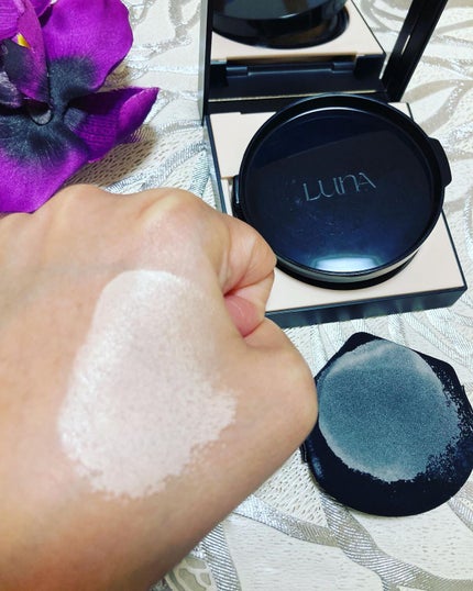 ロングラスティングコンシールフィクシングクッション /LUNA/クッションファンデーションを使ったクチコミ(4枚目)