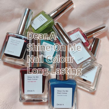 シャインオンミーネイルカラー T01. Finishing Top Coat/Dear.A/マニキュアを使ったクチコミ（1枚目）