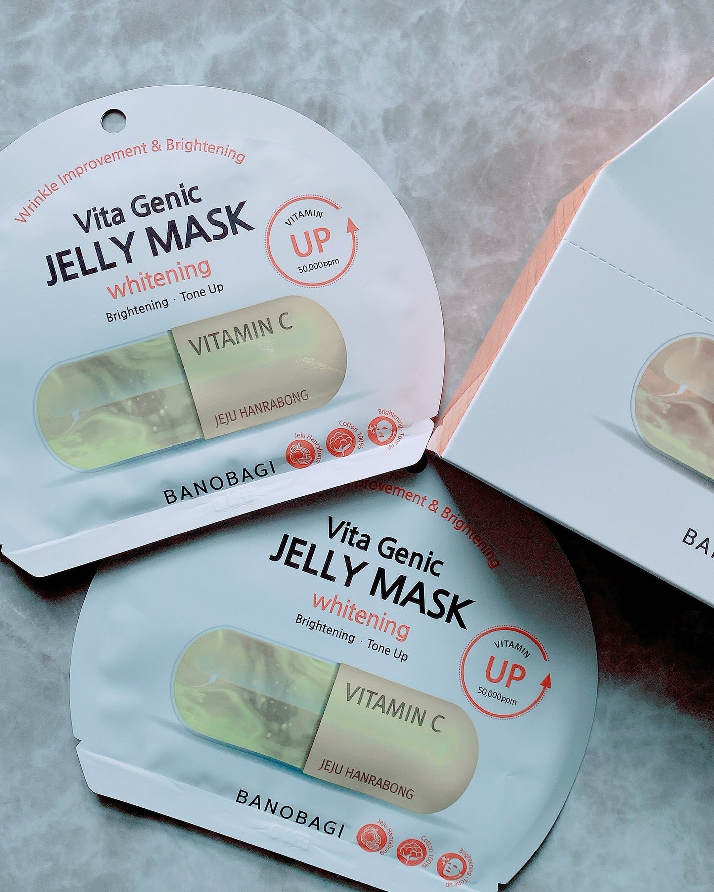 ビタ ジェニックゼリーマスク/BANOBAGI/シートマスク・パックを使ったクチコミ(2枚目)