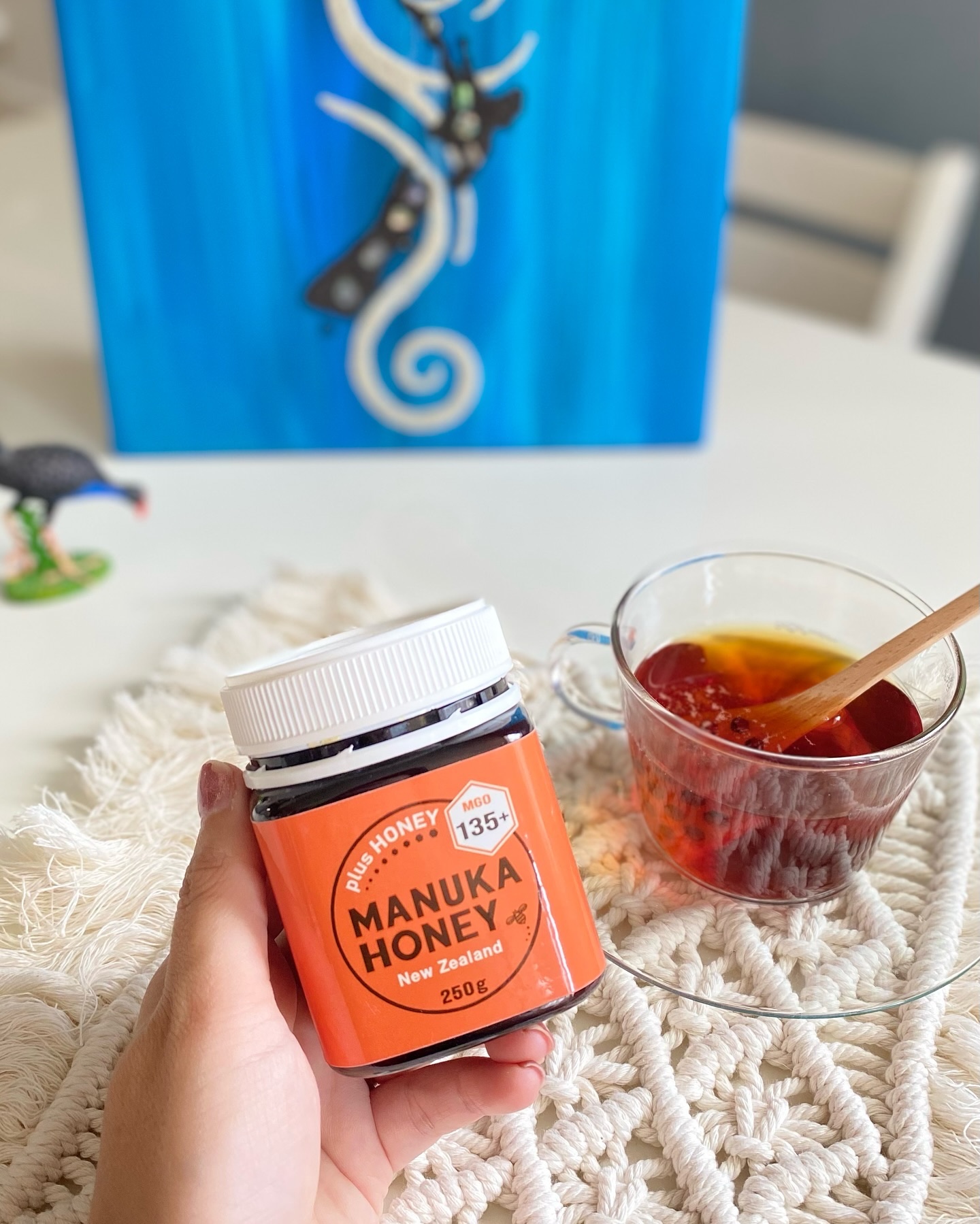 マヌカハニー MGO135+/plusHONEY/食品を使ったクチコミ（1枚目）