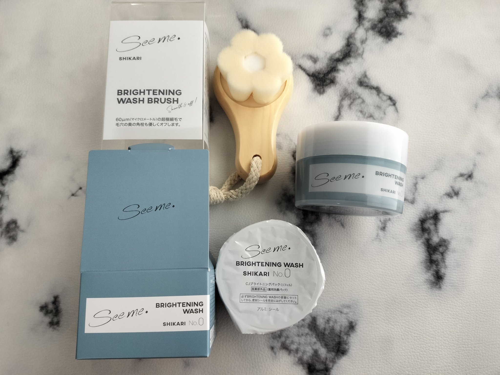 SHIKARI BRIGHTENING WASH BRUSH/SHIKARI/その他スキンケアグッズを使ったクチコミ（2枚目）