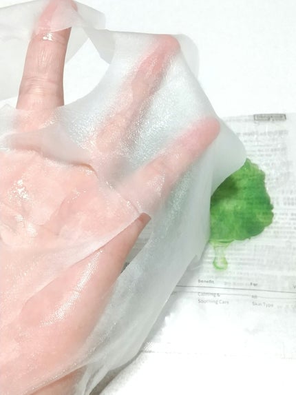 マデカラボ エッセンシャルカーミングマスク/センテリアン24/シートマスク・パックを使ったクチコミ(2枚目)