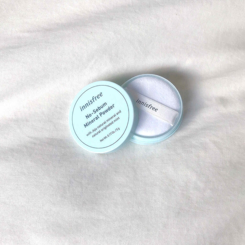 ノーセバム ミネラルパウダー/innisfree/ルースパウダーを使ったクチコミ（2枚目）