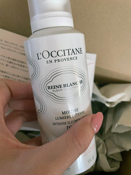 レーヌブランシュ イルミネイティングクレンジングフォーム/L'OCCITANE/洗顔フォームを使ったクチコミ(2枚目)