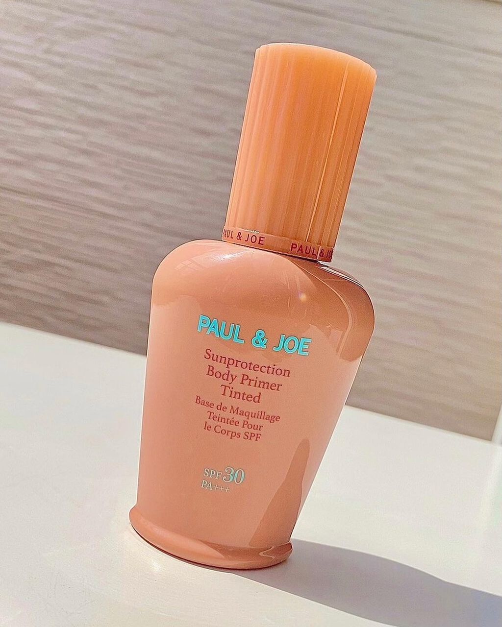 サンプロテクション ボディプライマー クリア シマー/PAUL & JOE BEAUTE/日焼け止めローションを使ったクチコミ（1枚目）