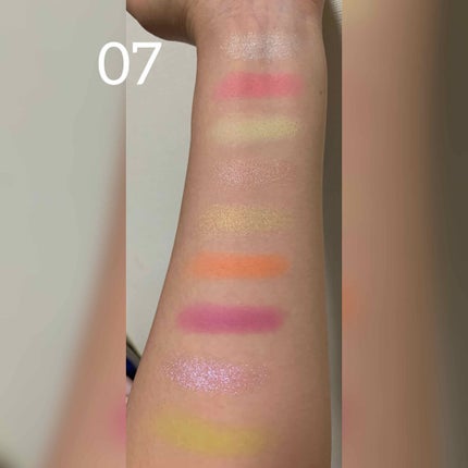 UR GLAM BLOOMING EYE COLOR PALETTE/U R GLAM/アイシャドウパレットを使ったクチコミ(4枚目)