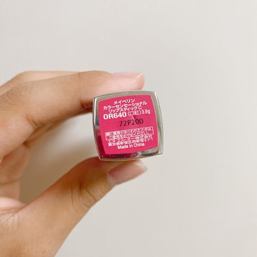 MAYBELLINE NEW YORK カラーセンセーショナル リップスティック Cのクチコミ「\MAYBELLINE NEW YORK 
　　　カラーセンセーショナル リップスティック C.....」（3枚目）