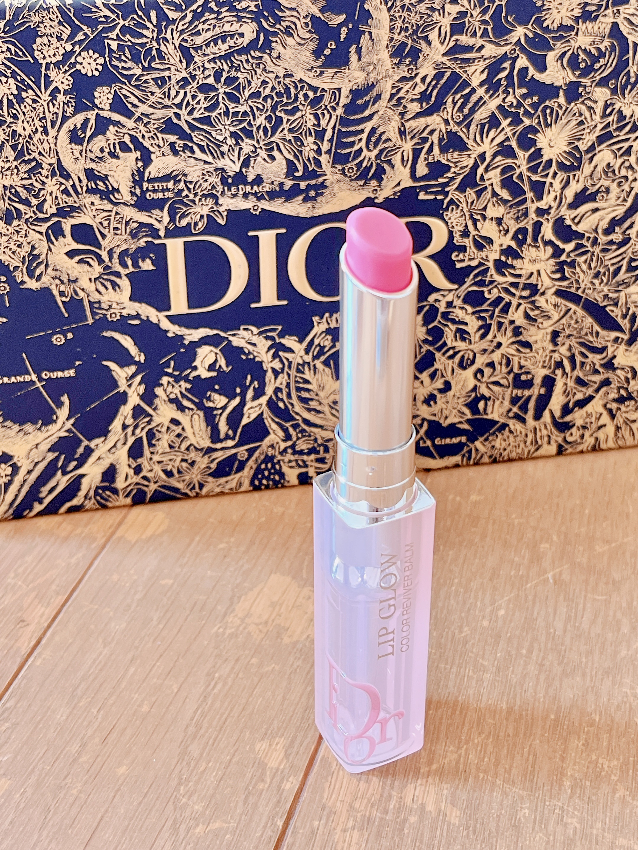 ディオール アディクト リップ グロウ 008 ウルトラ ピンク/Dior/リップバームを使ったクチコミ（3枚目）