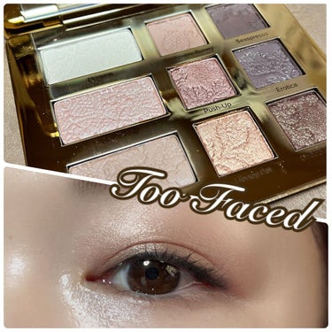 ナチュラル アイズ ニュートラル アイシャドウ パレット/Too Faced/アイシャドウパレットを使ったクチコミ（1枚目）