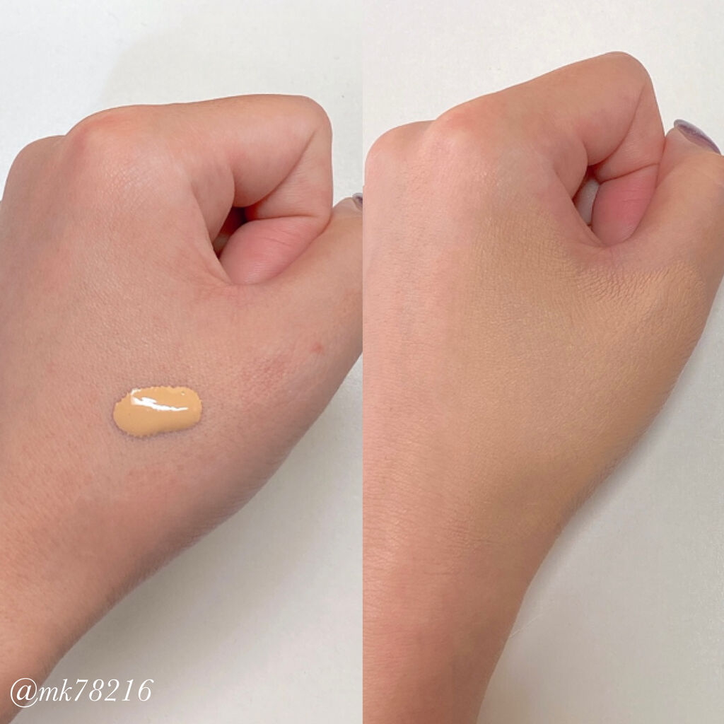 タンイドル ウルトラ ウェア リキッド/LANCOME/リキッドファンデーションを使ったクチコミ（2枚目）