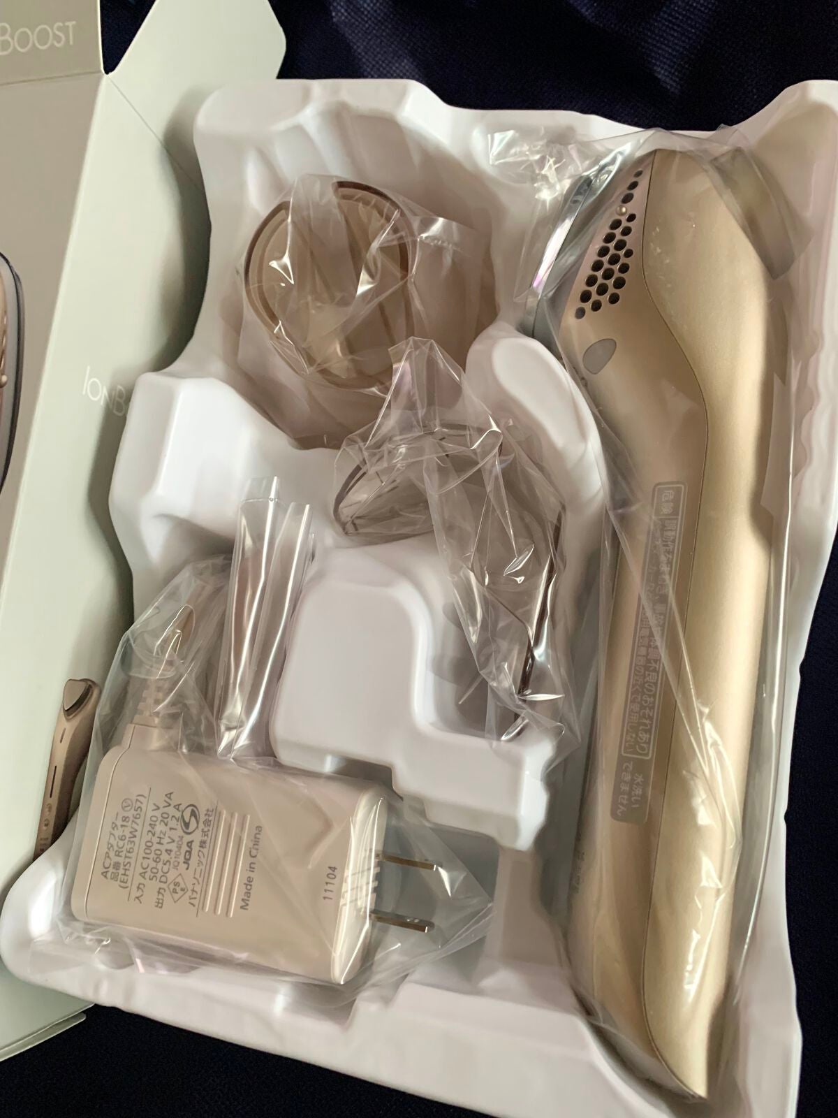 試してみた】イオン美顔器 イオンブースト EH-ST99 Panasonicの 試してみた】イオン美顔器 イオンブースト EH-ST99 Panasonicの