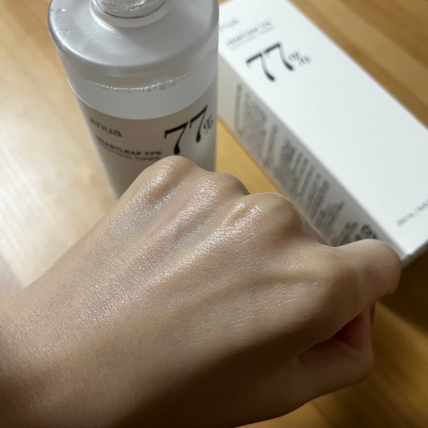 ドクダミ 77 スージングトナー/Anua/化粧水を使ったクチコミ(3枚目)