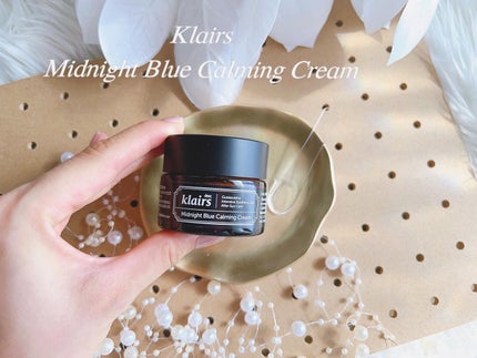 ミッドナイトブルーカーミングクリーム/Klairs/フェイスクリームを使ったクチコミ(1枚目)