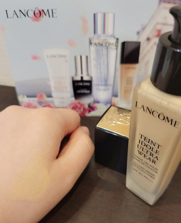 タンイドル ウルトラ ウェア リキッド/LANCOME/リキッドファンデーションを使ったクチコミ（3枚目）