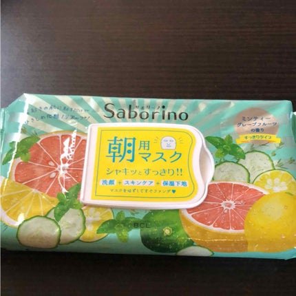 目ざまシート 爽やか果実のすっきりタイプ/サボリーノ/シートマスク・パックを使ったクチコミ(1枚目)