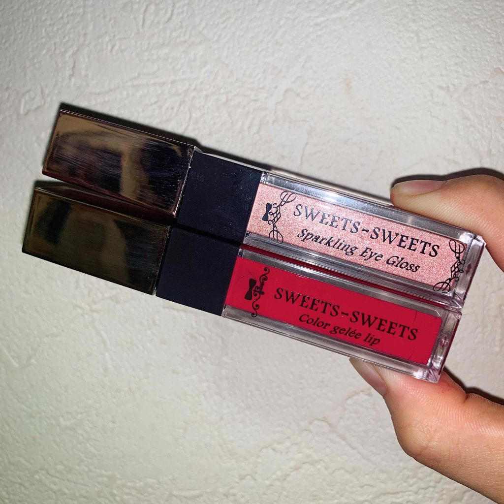 カラージュレリップ/スウィーツ スウィーツ/リップグロスを使ったクチコミ（1枚目）