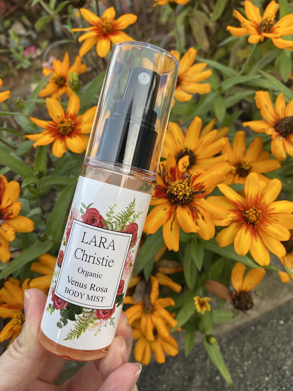  ボディミスト ヴィーナスローザ /LARA Christie/ミスト状化粧水を使ったクチコミ（1枚目）