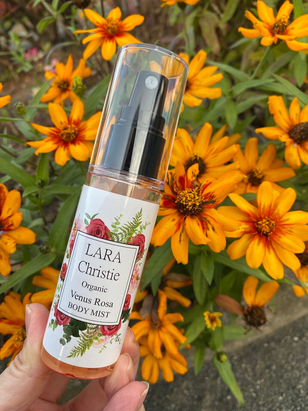ボディミスト ヴィーナスローザ /LARA Christie/ミスト状化粧水を使ったクチコミ(1枚目)