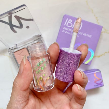 グリーミングアイグリッター/IBIM/グリッターを使ったクチコミ(7枚目)