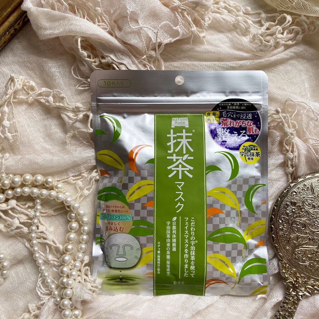 ワフードメイド 宇治抹茶マスク/pdc/シートマスク・パックを使ったクチコミ(1枚目)