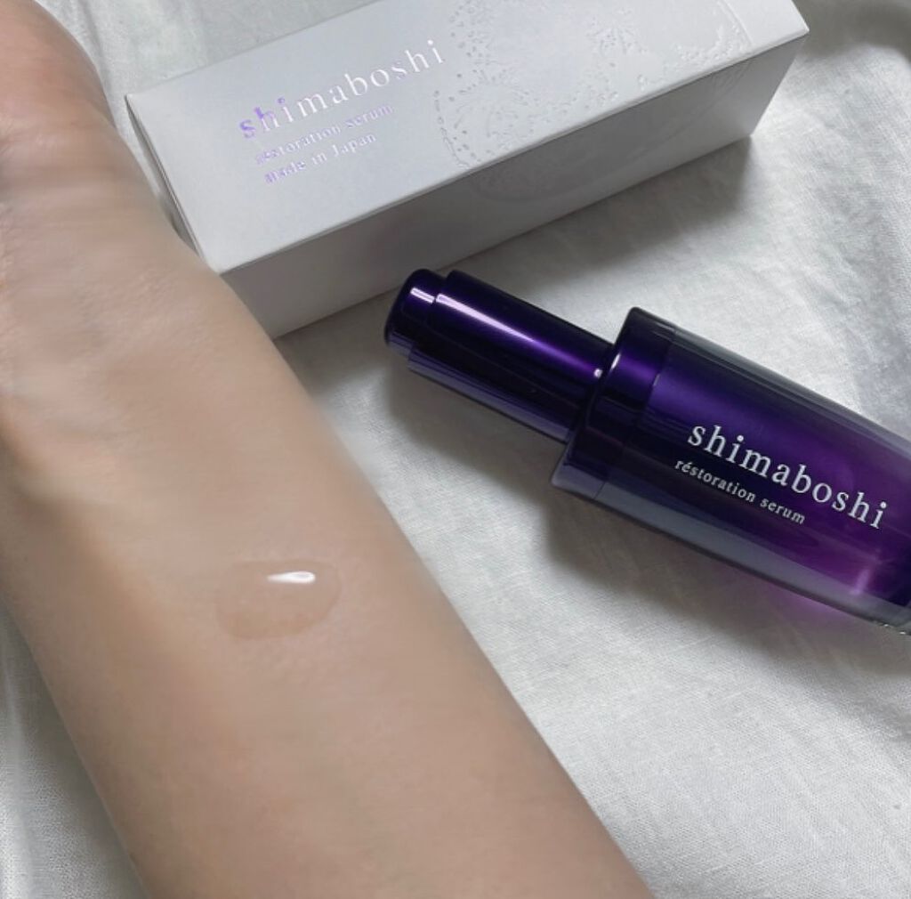 レストレーションセラム/shimaboshi/ブースター・導入液を使ったクチコミ(4枚目)