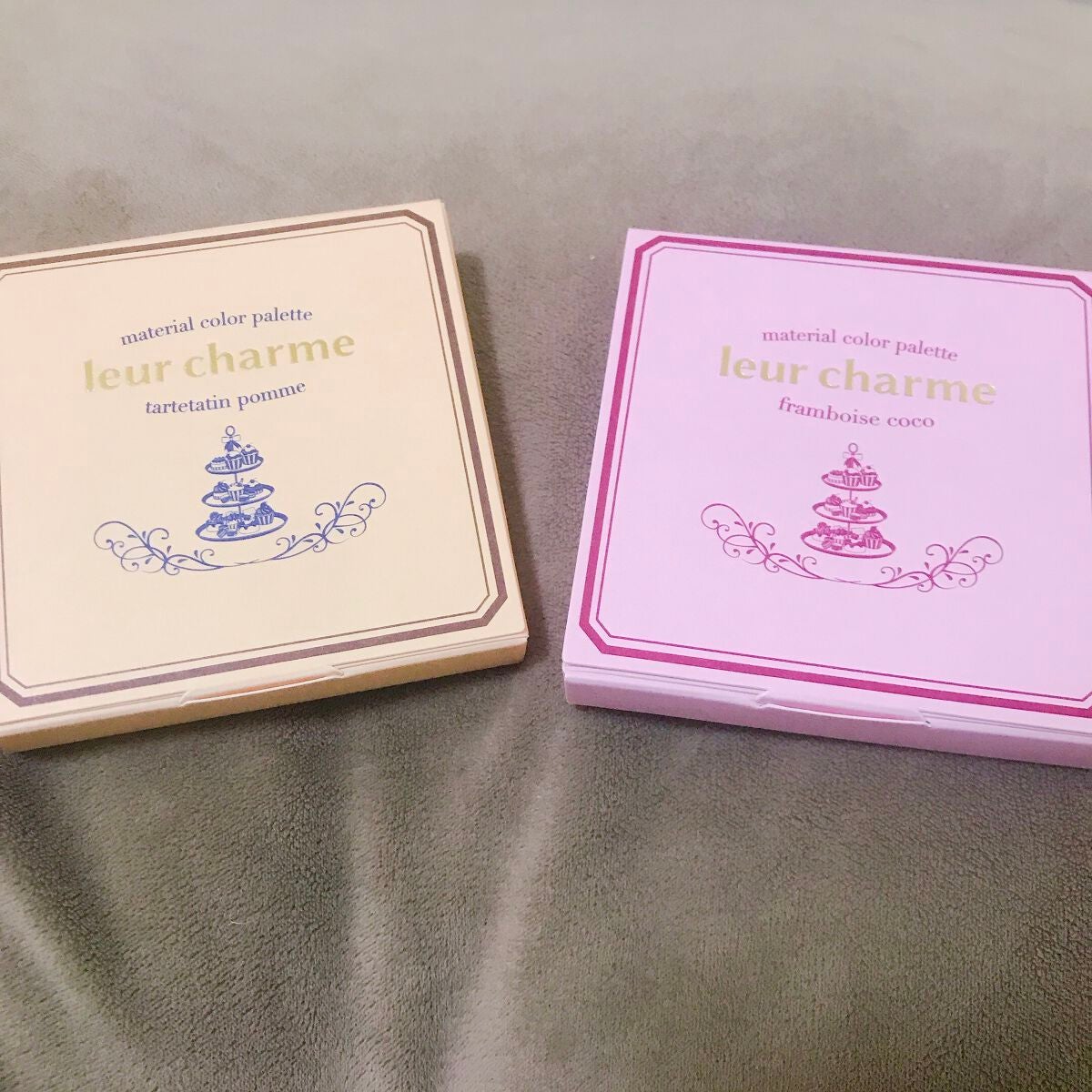 マテリアルカラーパレット/leur charme/アイシャドウパレットを使ったクチコミ(2枚目)